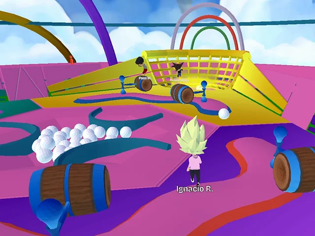 Interactive team games